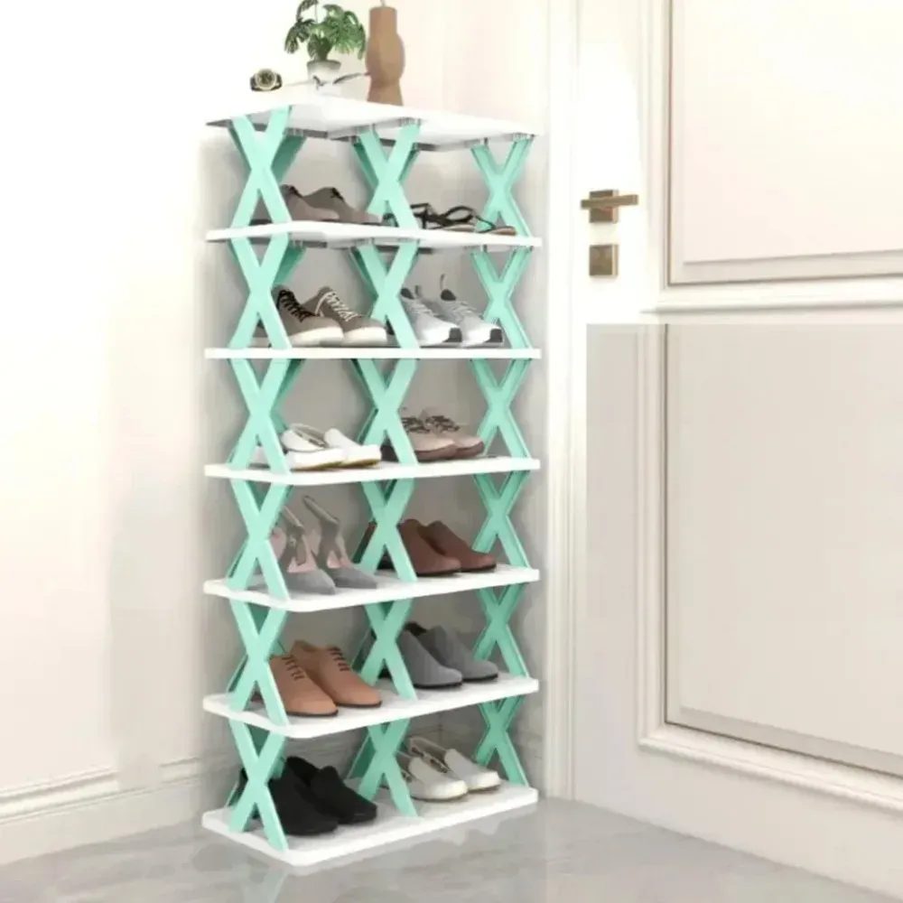 Étagère à chaussures pliante, finition