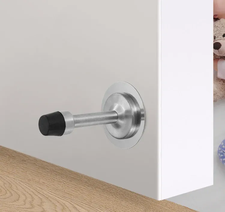 Butée de porte en situation d'usage