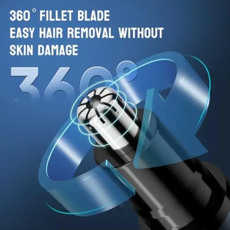 Tondeuse électrique rechargeable pour poils de nez 3