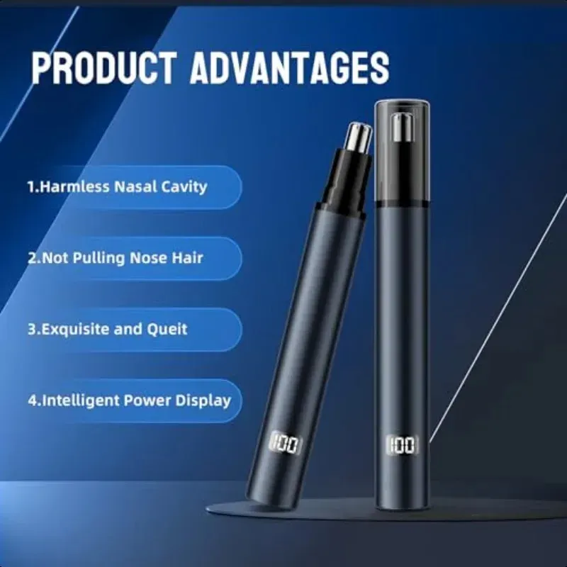 Tondeuse électrique rechargeable pour poils de nez 5