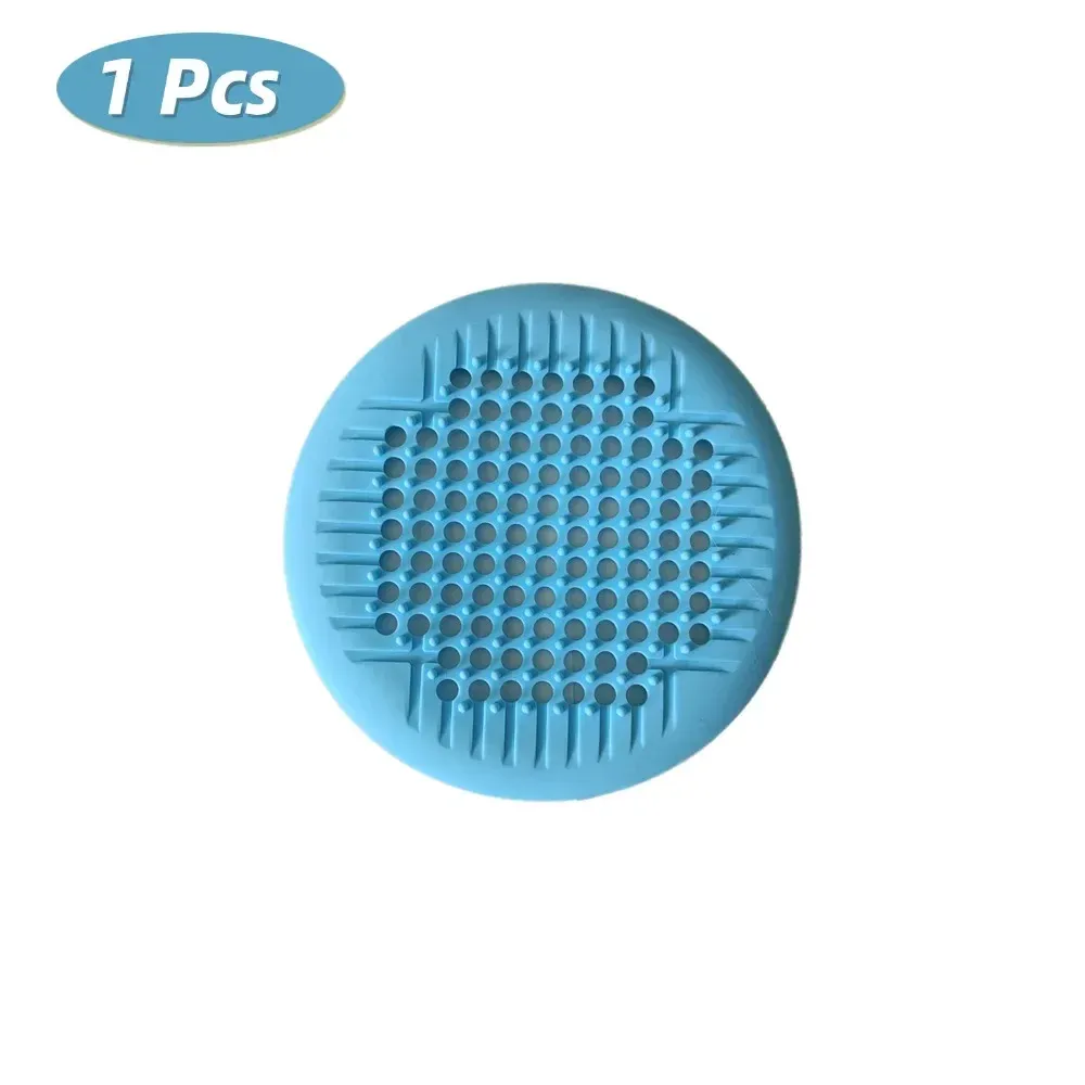 Attrape-cheveux de douche en silicone avec ventouse, couvercle de vidange pour baignoire et évier (lot de 1, 2 ou 4) 19