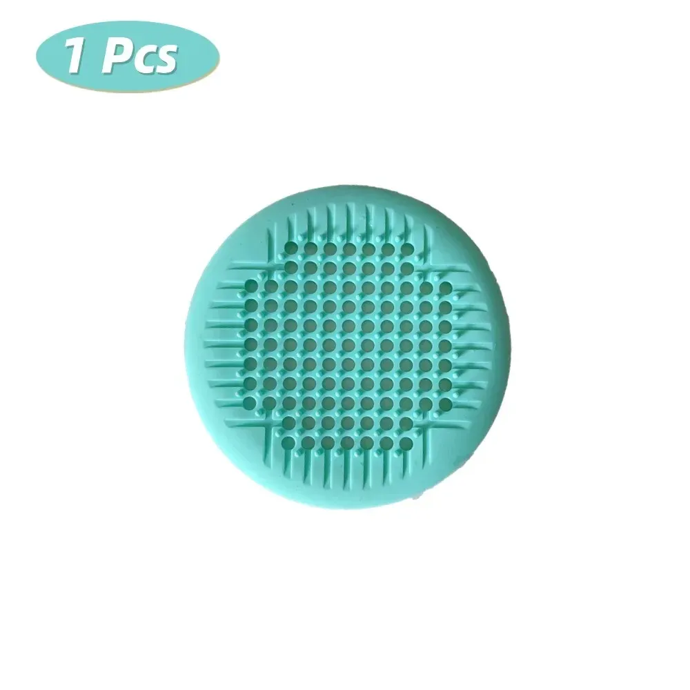 Attrape-cheveux de douche en silicone avec ventouse, couvercle de vidange pour baignoire et évier (lot de 1, 2 ou 4) 18