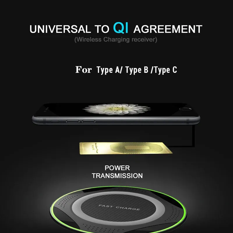 Récepteur de charge sans fil 10 W, vue 4