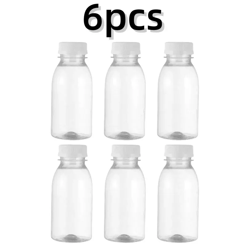 6 petites bouteilles en plastique de 100 ml, étanches et portables, pour lait et jus 7