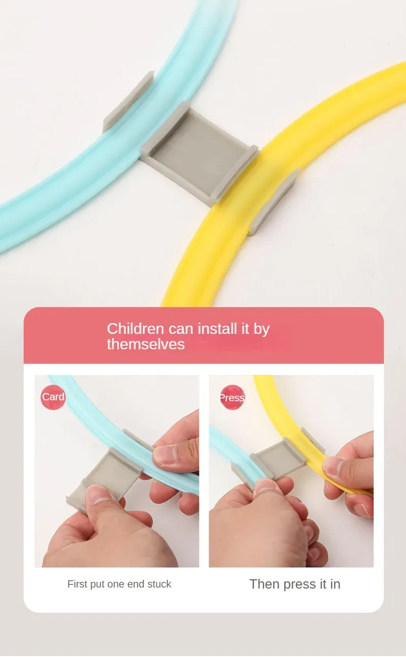 Jeux de saut et d'équilibre pour enfants
