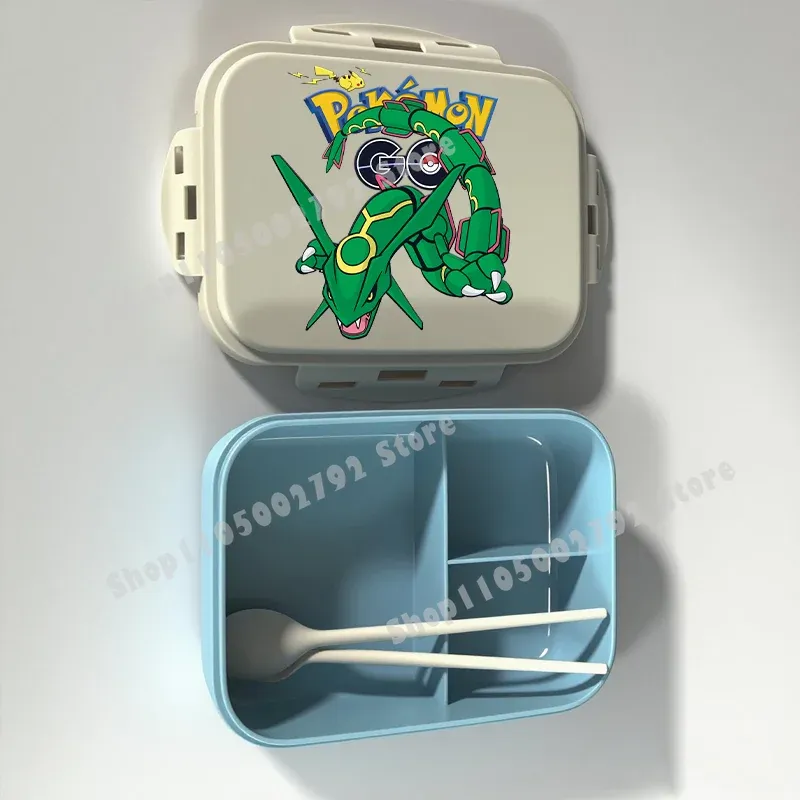 Boîte à lunch Bento Pokémon, motif Pikachu, récipient alimentaire imprimé, boîte de conservation alimentaire pour enfants, cadeau pour enfants 14