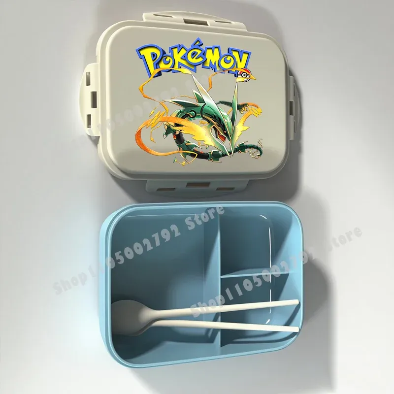 Boîte à lunch Bento Pokémon, motif Pikachu, récipient alimentaire imprimé, boîte de conservation alimentaire pour enfants, cadeau pour enfants 25