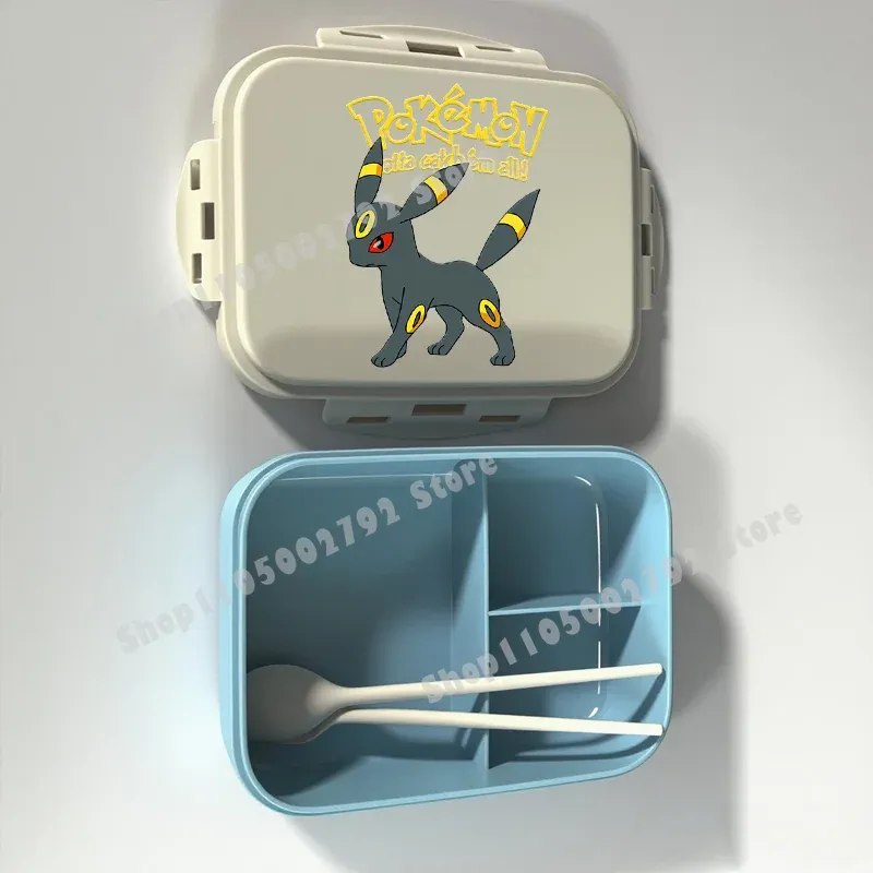 Boîte à lunch Bento Pokémon, motif Pikachu, récipient alimentaire imprimé, boîte de conservation alimentaire pour enfants, cadeau pour enfants 27