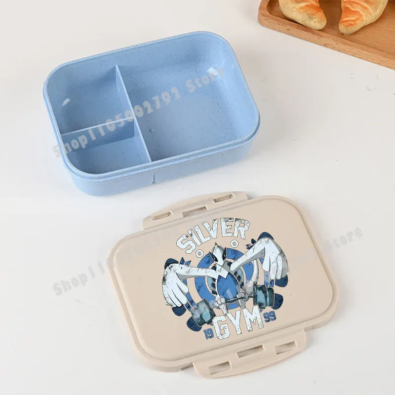Boîte à lunch Bento Pokémon, motif Pikachu, récipient alimentaire imprimé, boîte de conservation alimentaire pour enfants, cadeau pour enfants 29