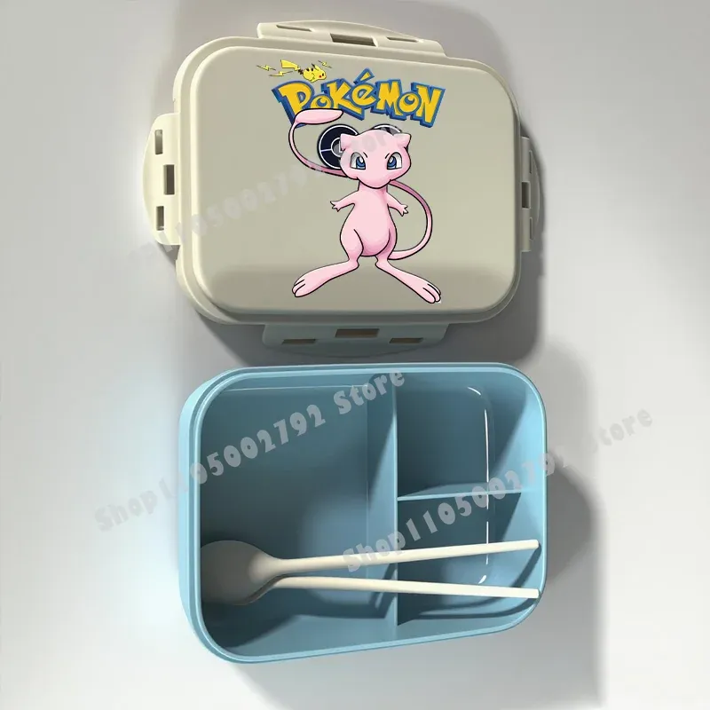 Boîte à lunch Bento Pokémon, motif Pikachu, récipient alimentaire imprimé, boîte de conservation alimentaire pour enfants, cadeau pour enfants 40