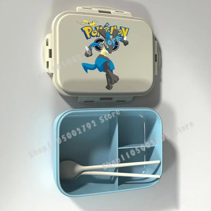 Boîte à lunch Bento Pokémon, motif Pikachu, récipient alimentaire imprimé, boîte de conservation alimentaire pour enfants, cadeau pour enfants 39