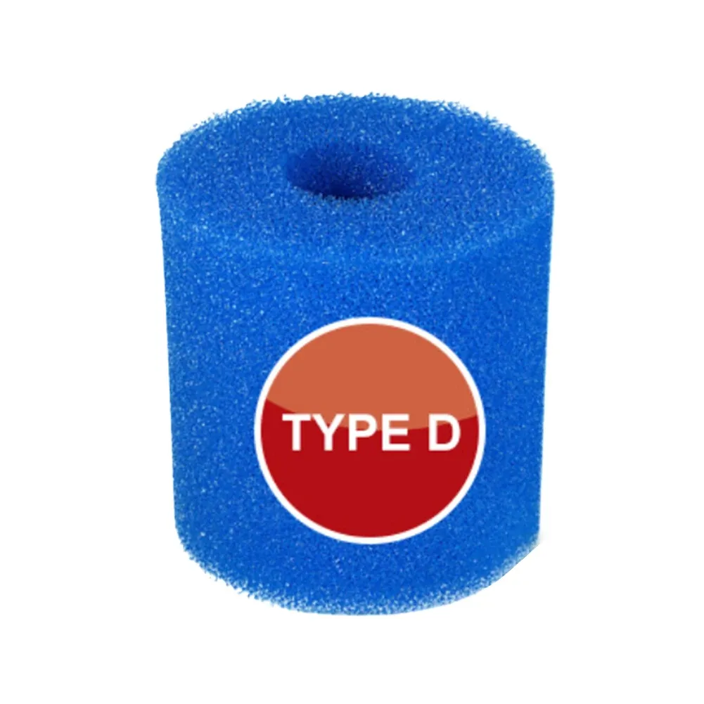 Éponge filtrante lavable en mousse pour piscine Intex, compatible types I, II, VI et D, réutilisable 6
