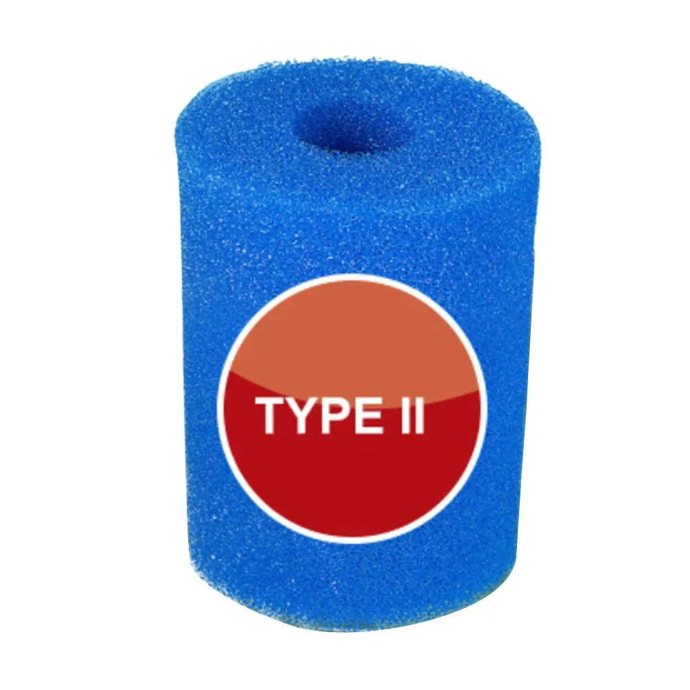 Éponge filtrante lavable en mousse pour piscine Intex, compatible types I, II, VI et D, réutilisable 8