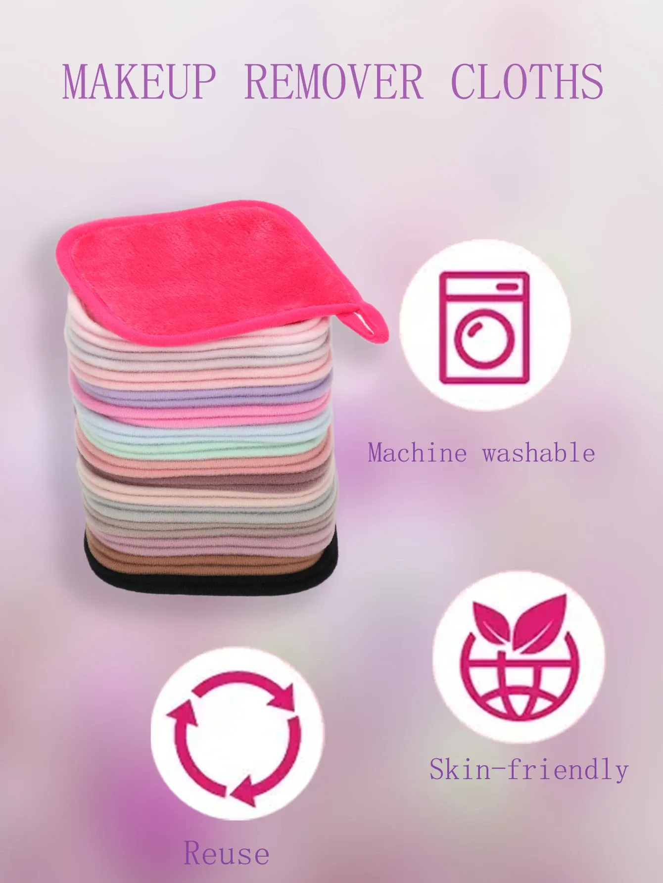 Détail du chiffon en microfibre