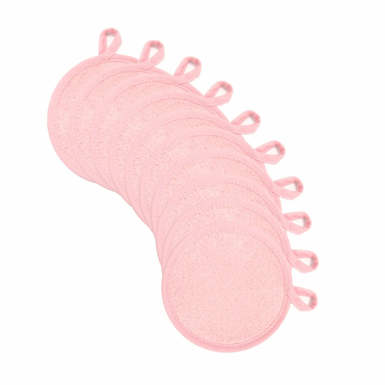 Lingettes démaquillantes en microfibre réutilisables, lot de 5, 10 ou 20 pièces 44