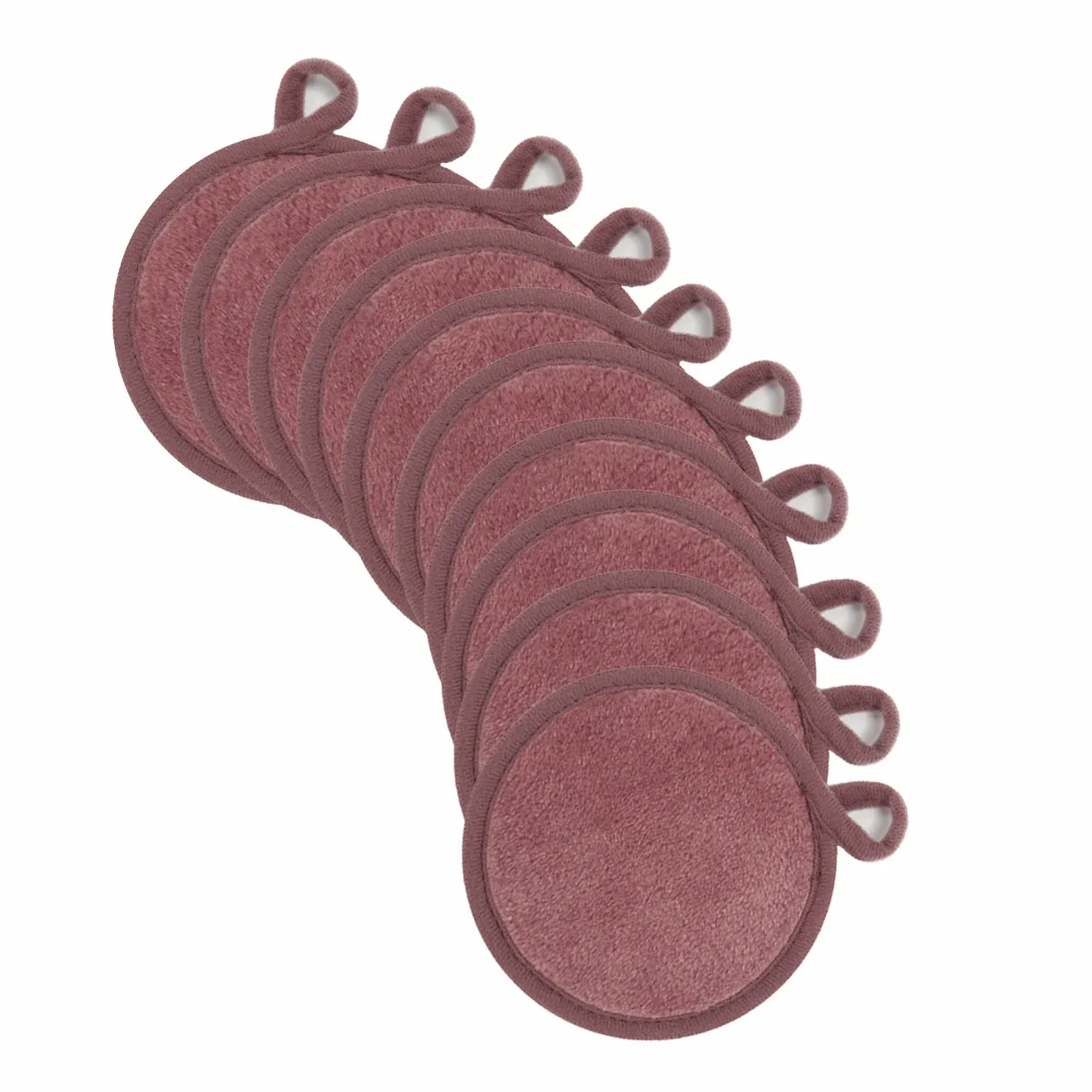 Lingettes démaquillantes en microfibre réutilisables, lot de 5, 10 ou 20 pièces 42