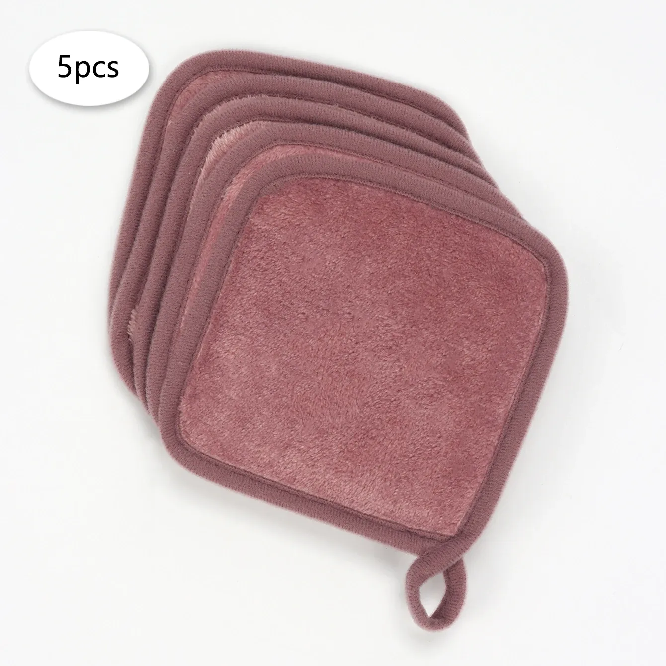 Lingettes démaquillantes en microfibre réutilisables, lot de 5, 10 ou 20 pièces 32