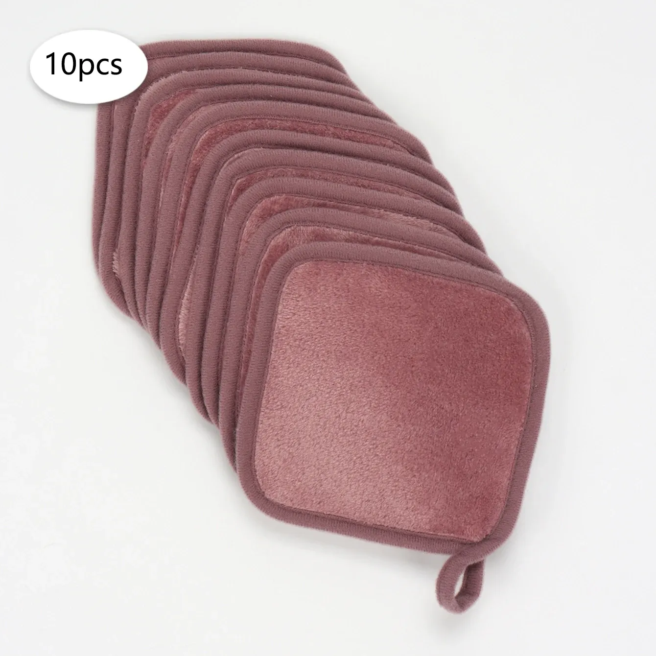 Lingettes démaquillantes en microfibre réutilisables, lot de 5, 10 ou 20 pièces 24