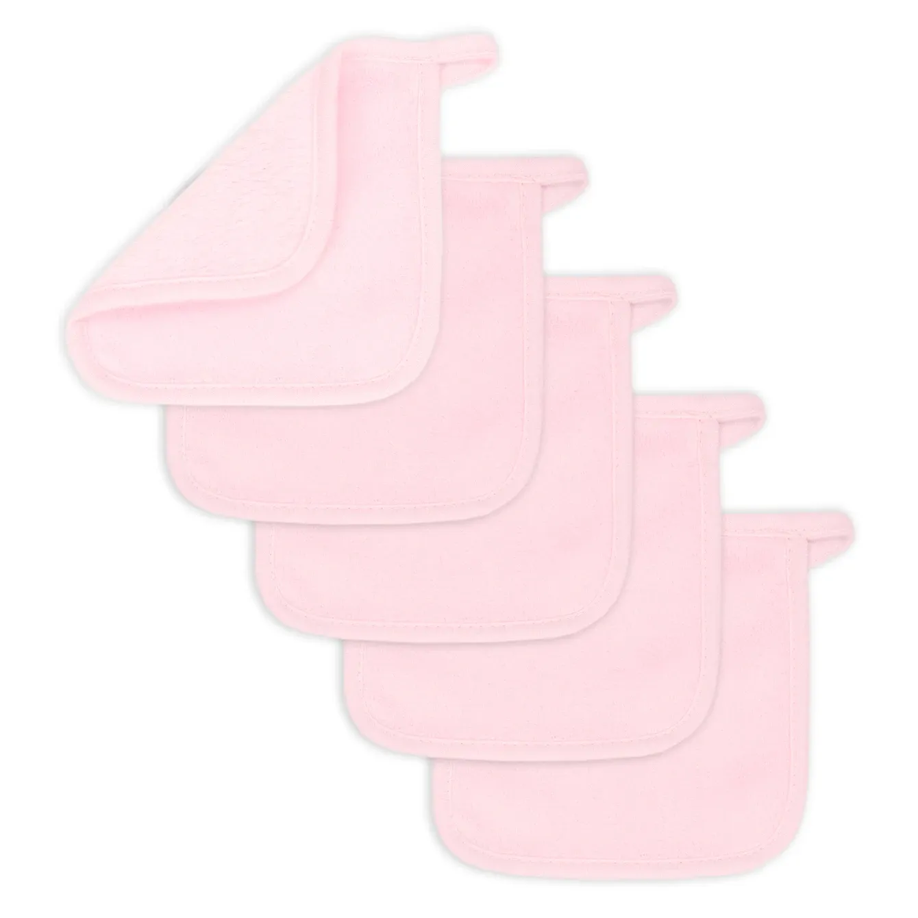 Lingettes démaquillantes en microfibre réutilisables, lot de 5, 10 ou 20 pièces 15