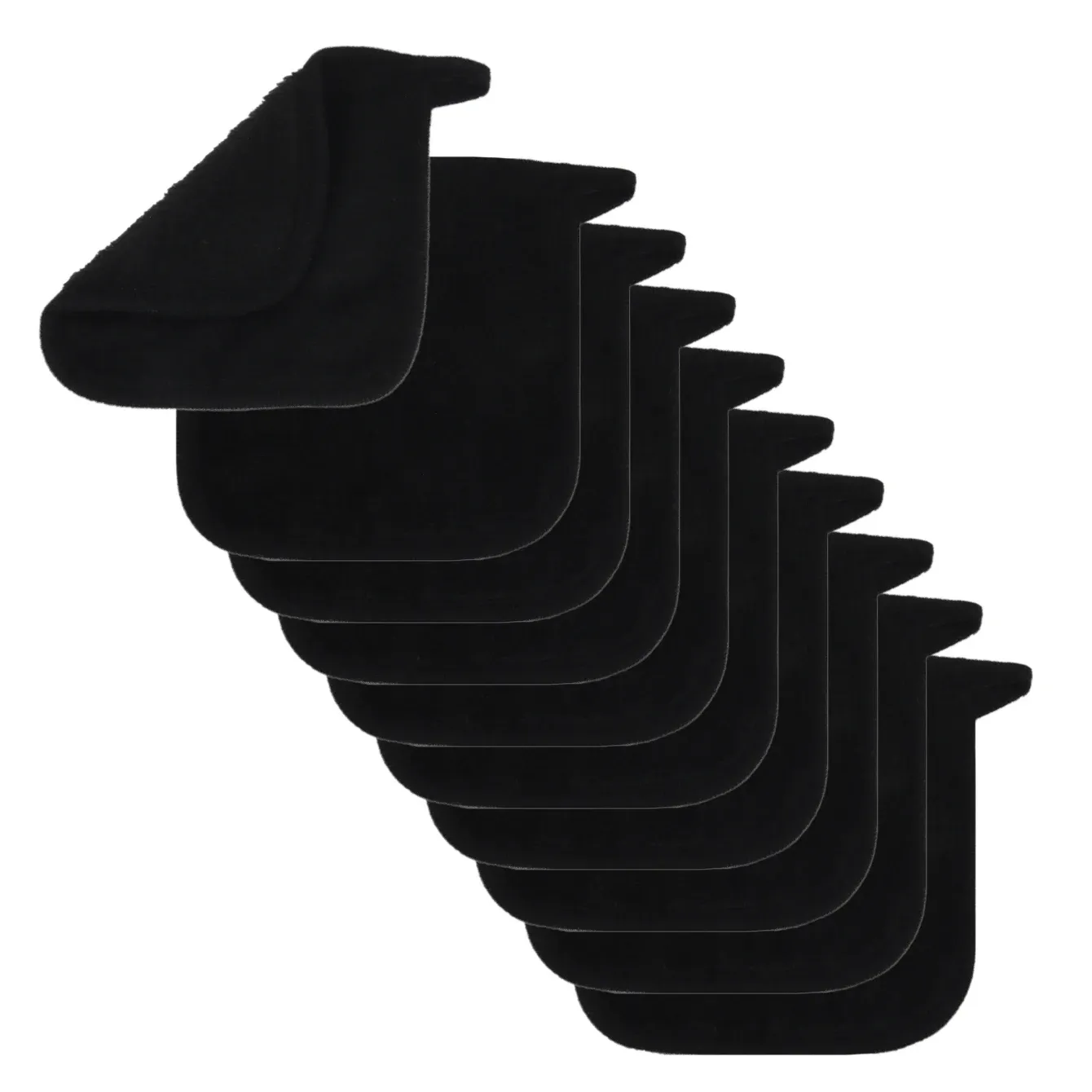 Lingettes démaquillantes en microfibre réutilisables, lot de 5, 10 ou 20 pièces 8