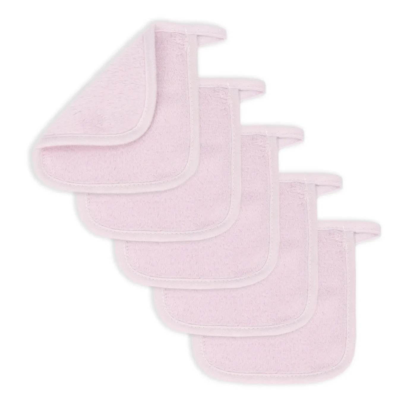 Lingettes démaquillantes en microfibre réutilisables, lot de 5, 10 ou 20 pièces 7