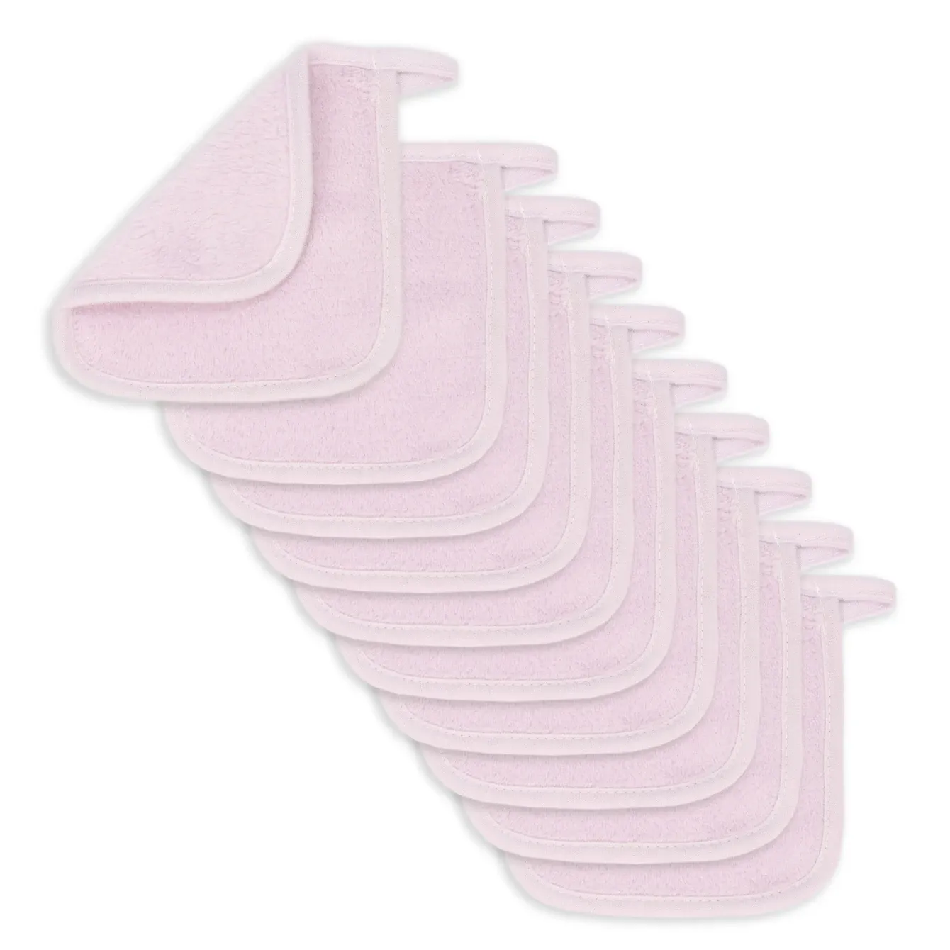 Lingettes démaquillantes en microfibre réutilisables, lot de 5, 10 ou 20 pièces 10