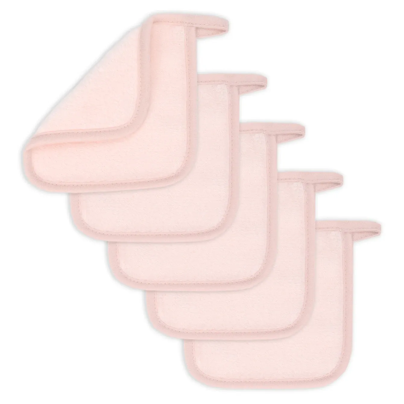 Lingettes démaquillantes en microfibre réutilisables, lot de 5, 10 ou 20 pièces 13