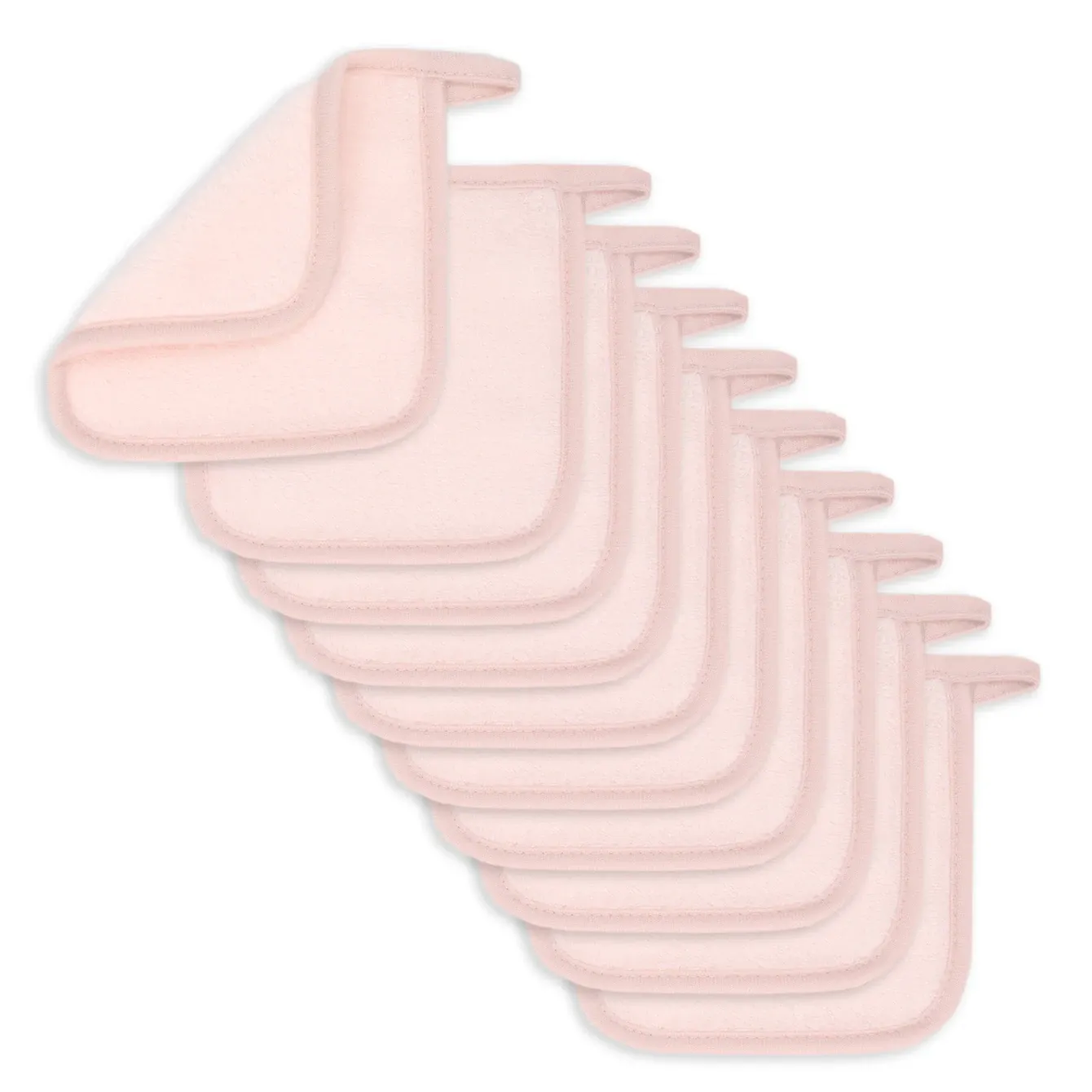 Lingettes démaquillantes en microfibre réutilisables, lot de 5, 10 ou 20 pièces 31