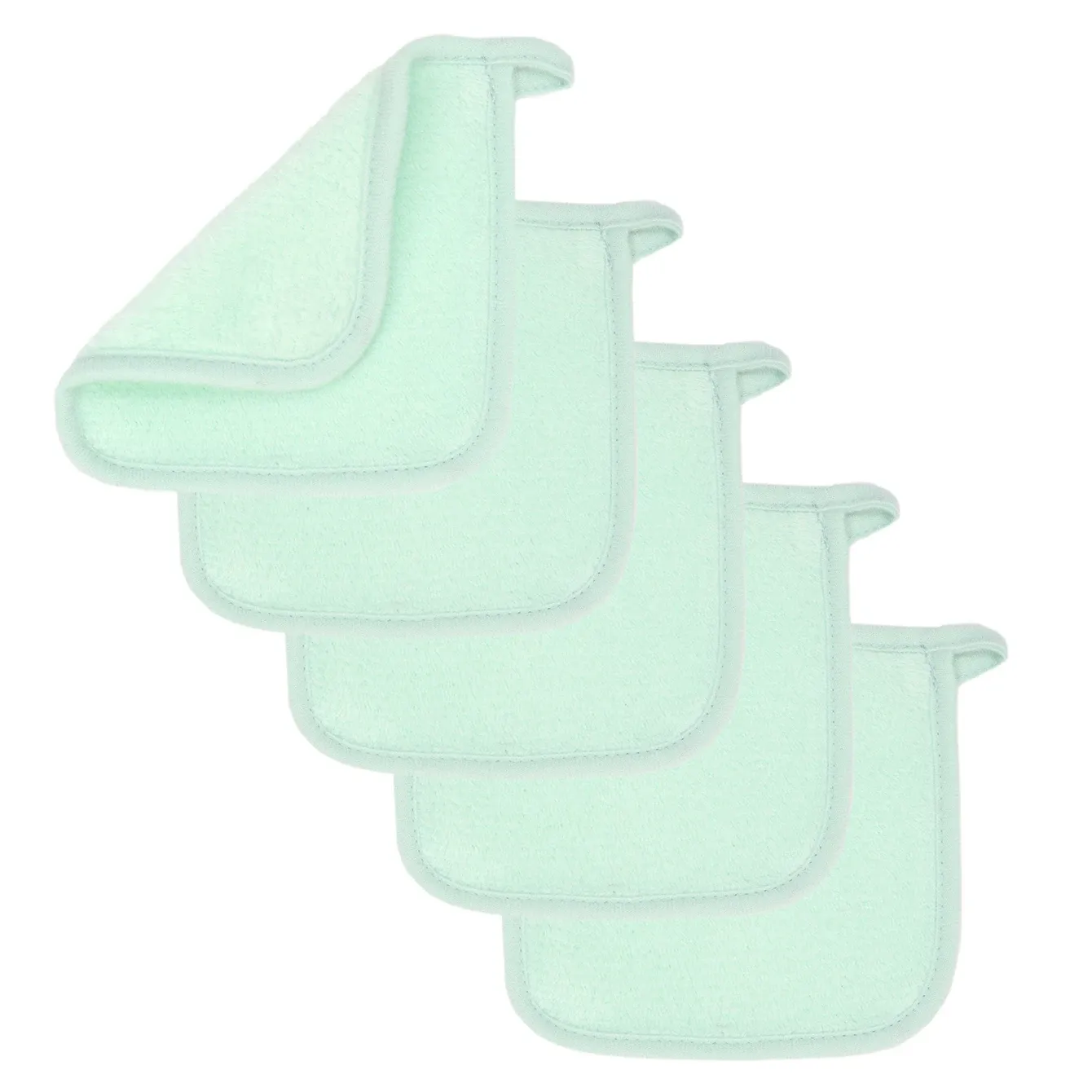 Lingettes démaquillantes en microfibre réutilisables, lot de 5, 10 ou 20 pièces 29