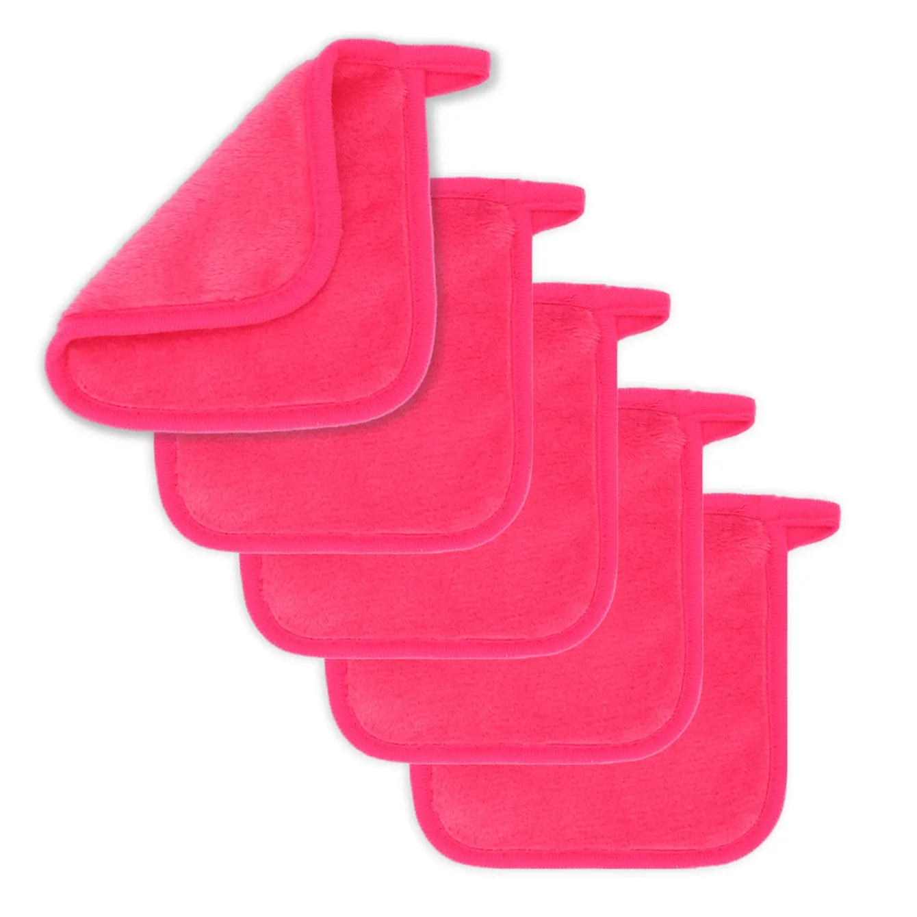 Lingettes démaquillantes en microfibre réutilisables, lot de 5, 10 ou 20 pièces 18