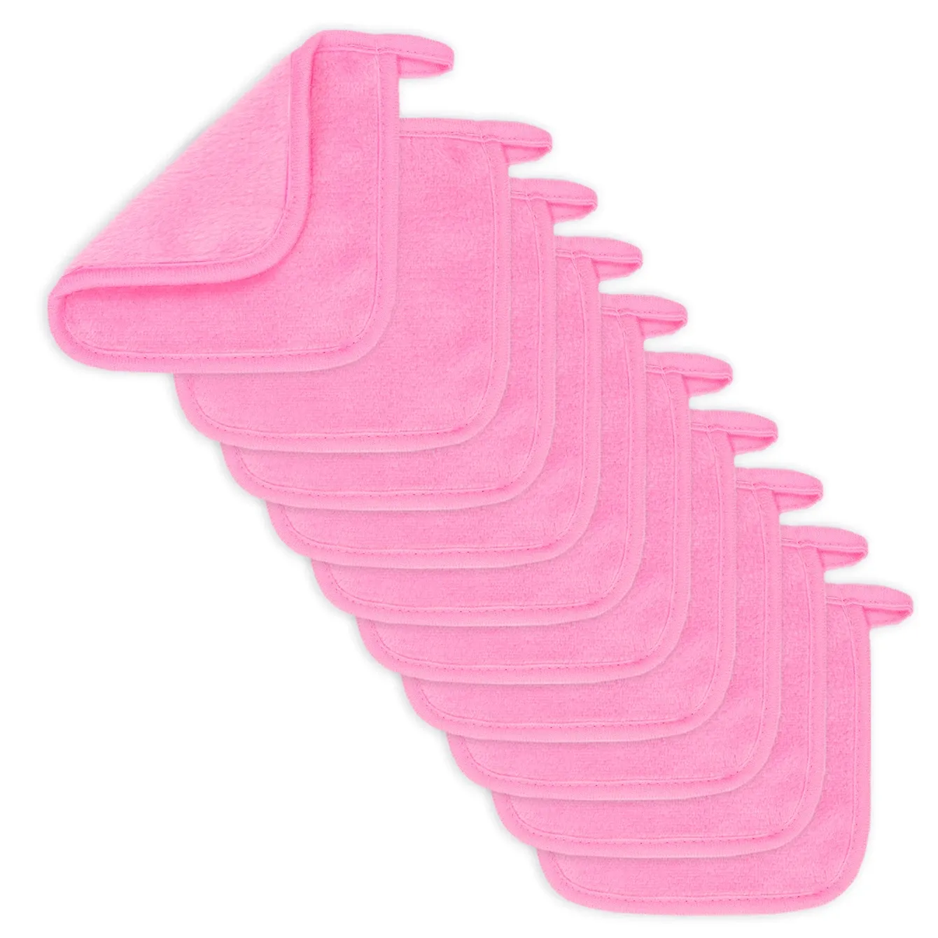 Lingettes démaquillantes en microfibre réutilisables, lot de 5, 10 ou 20 pièces 25
