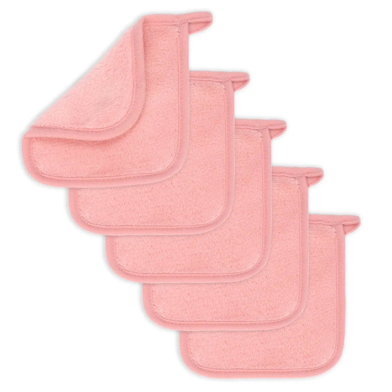 Lingettes démaquillantes en microfibre réutilisables, lot de 5, 10 ou 20 pièces 23