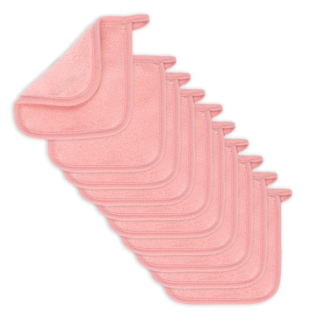 Lingettes démaquillantes en microfibre réutilisables, lot de 5, 10 ou 20 pièces 27