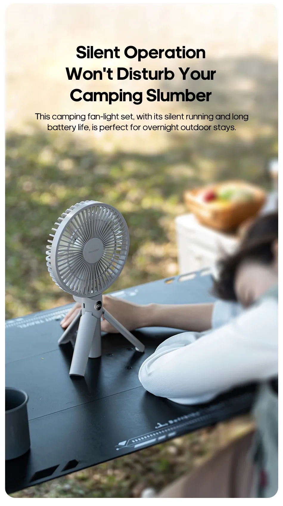 Ventilateur multifonction pour l'intérieur et l'extérieur
