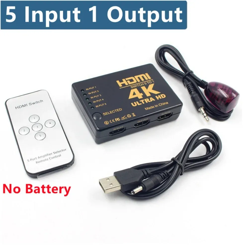 Détail du commutateur HDMI