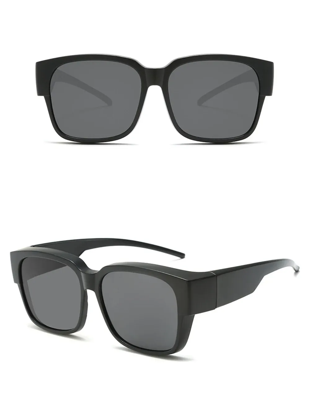 Modèle portant des lunettes de soleil vintage