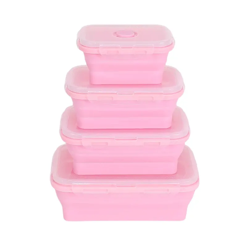 Boîte à déjeuner pliable en silicone, vue 6