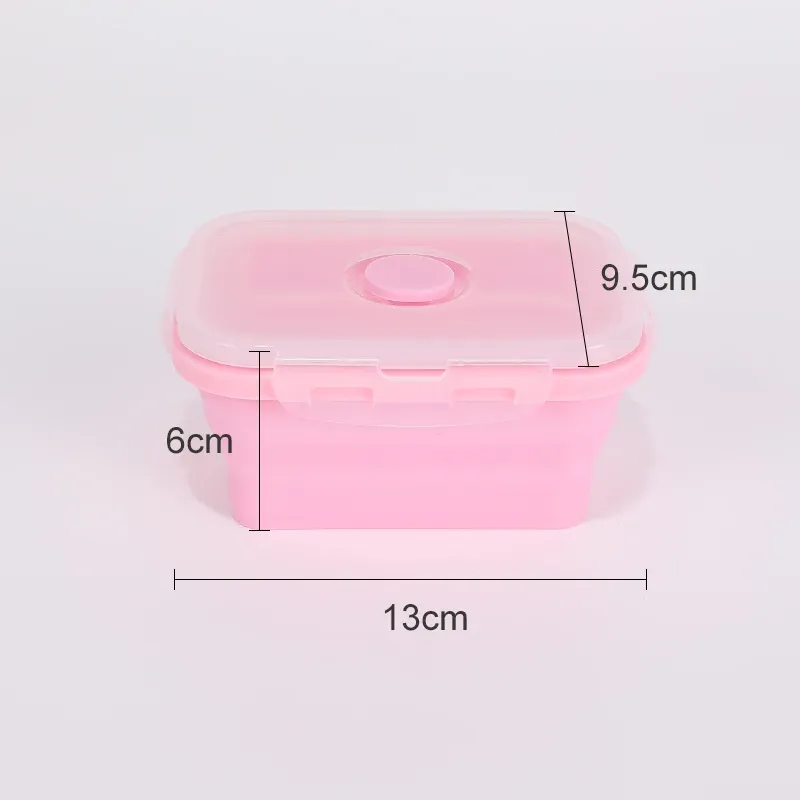 Boîte à déjeuner pliable en silicone, vue 7