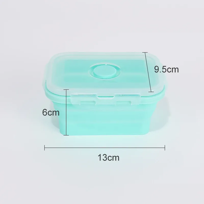 Boîte à déjeuner pliable en silicone, vue 9