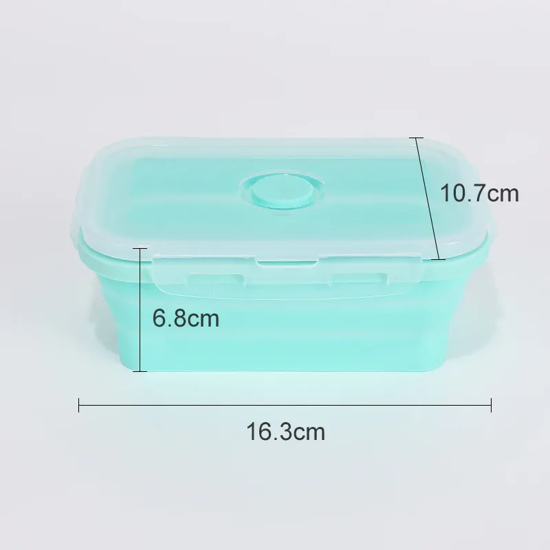Boîte à déjeuner pliable en silicone, vue 12