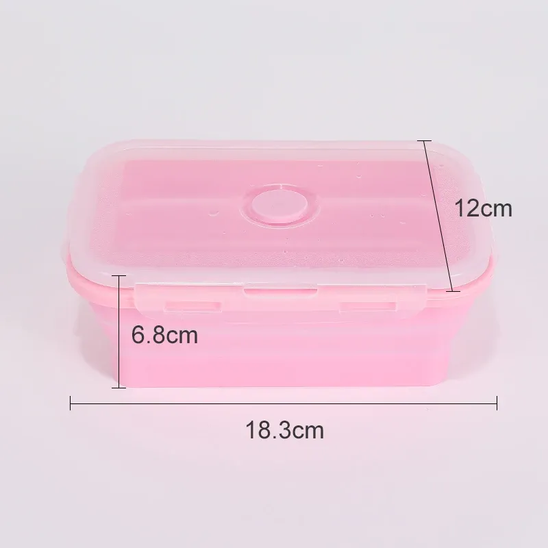 Boîte à déjeuner pliable en silicone, vue 13