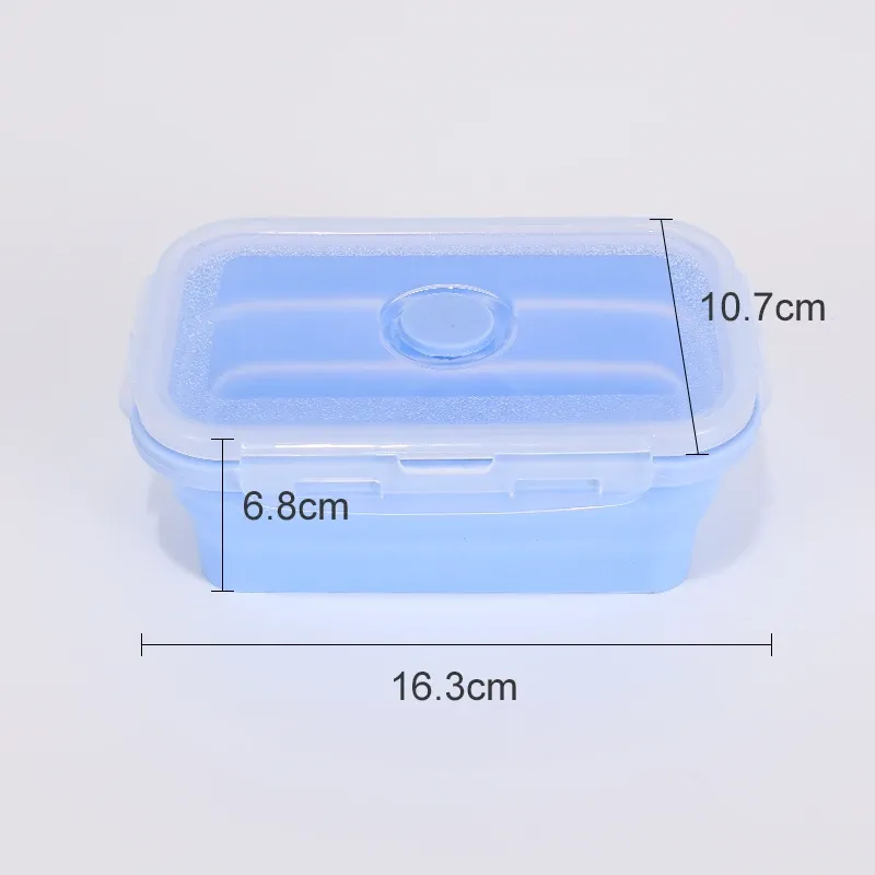 Boîte à déjeuner pliable en silicone, vue 11