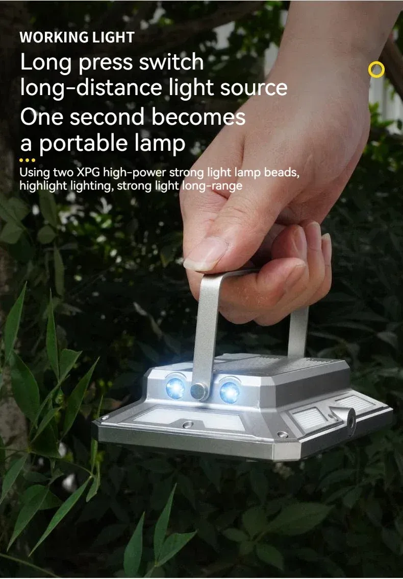 Lampe nomade en extérieur