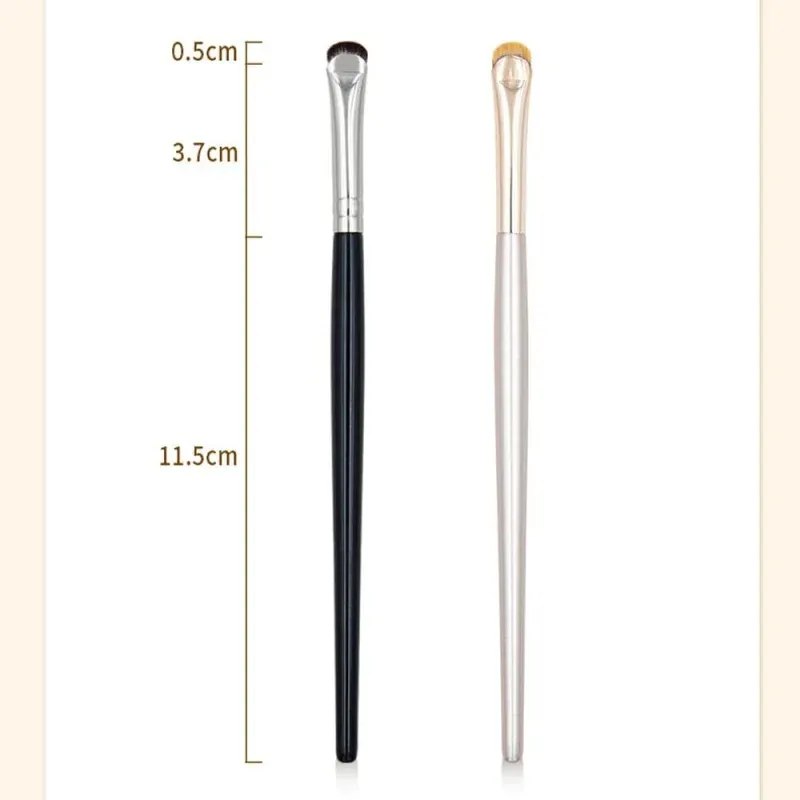 2 pinceaux courbés pour eye-liner, précis et doux, idéaux pour estomper les fards à paupières 6