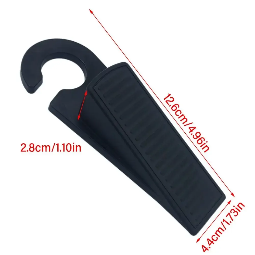 Butoir de porte en silicone installé sur un mur intérieur