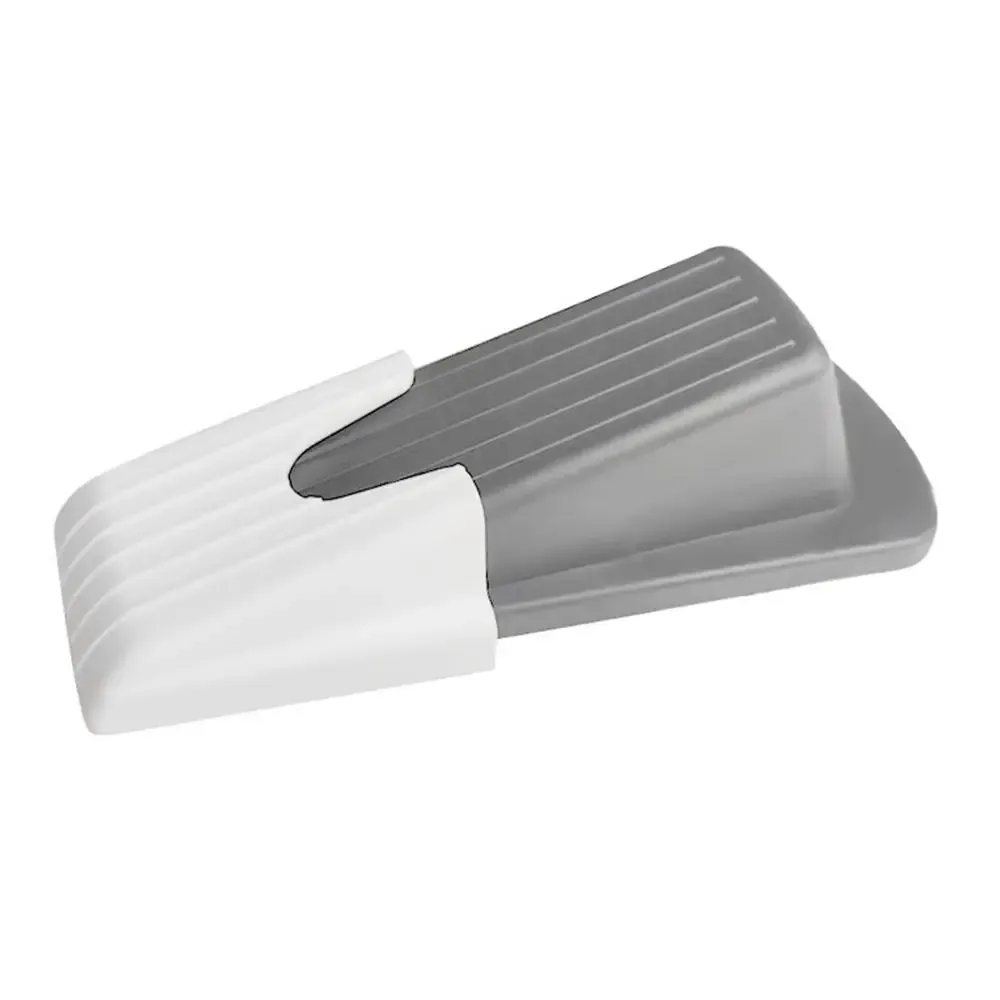 Butoir de porte en silicone autoadhésif à ventouse pour salle de bain, silencieux, anti-collision, support au sol, 12,4 x 12,4 x 3,5 cm 14