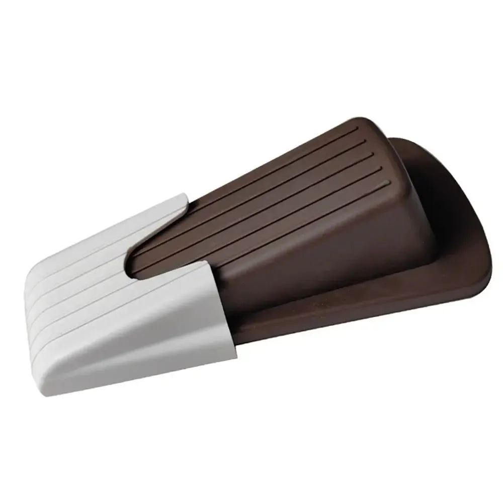 Butoir de porte en silicone autoadhésif à ventouse pour salle de bain, silencieux, anti-collision, support au sol, 12,4 x 12,4 x 3,5 cm 20