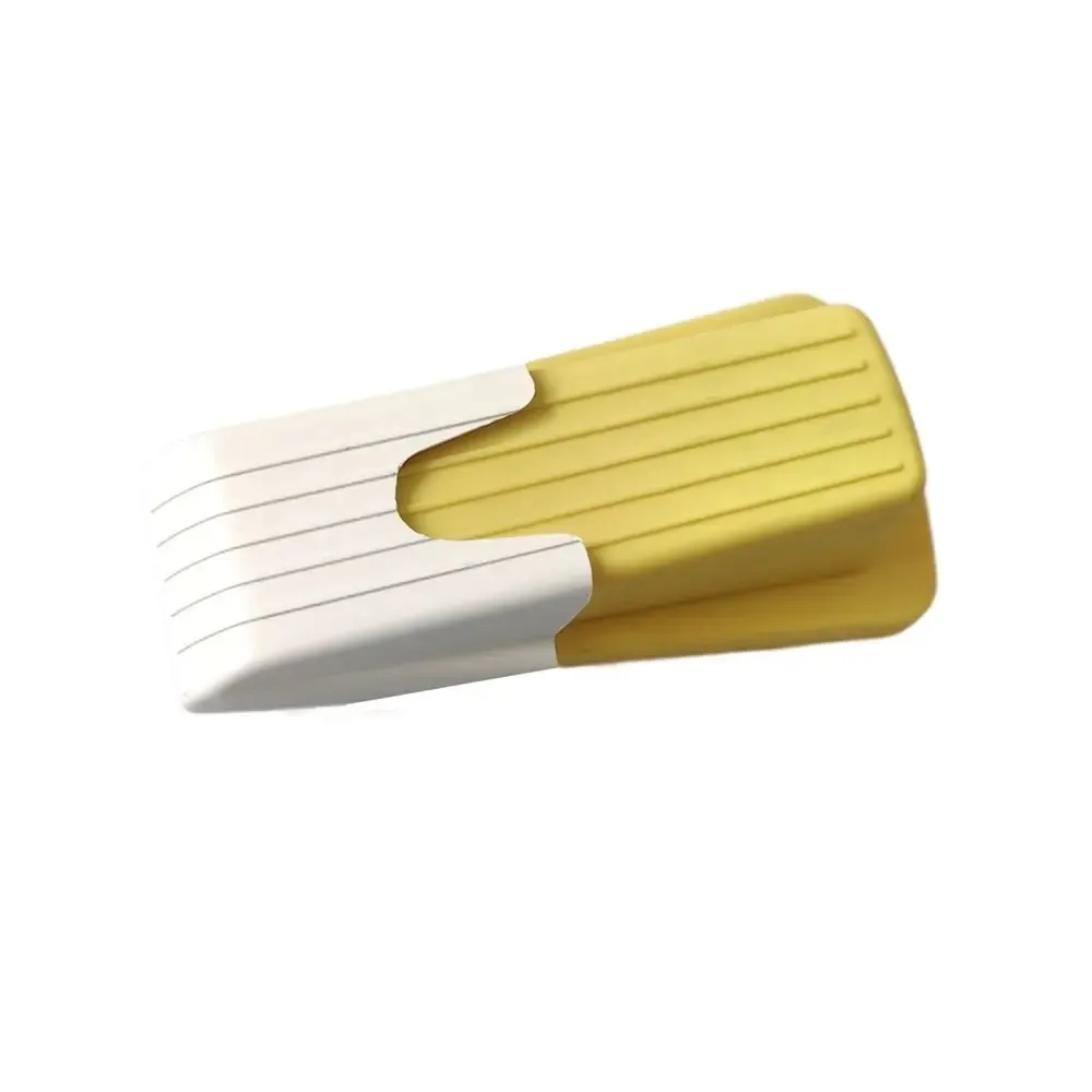 Butoir de porte en silicone autoadhésif à ventouse pour salle de bain, silencieux, anti-collision, support au sol, 12,4 x 12,4 x 3,5 cm 7