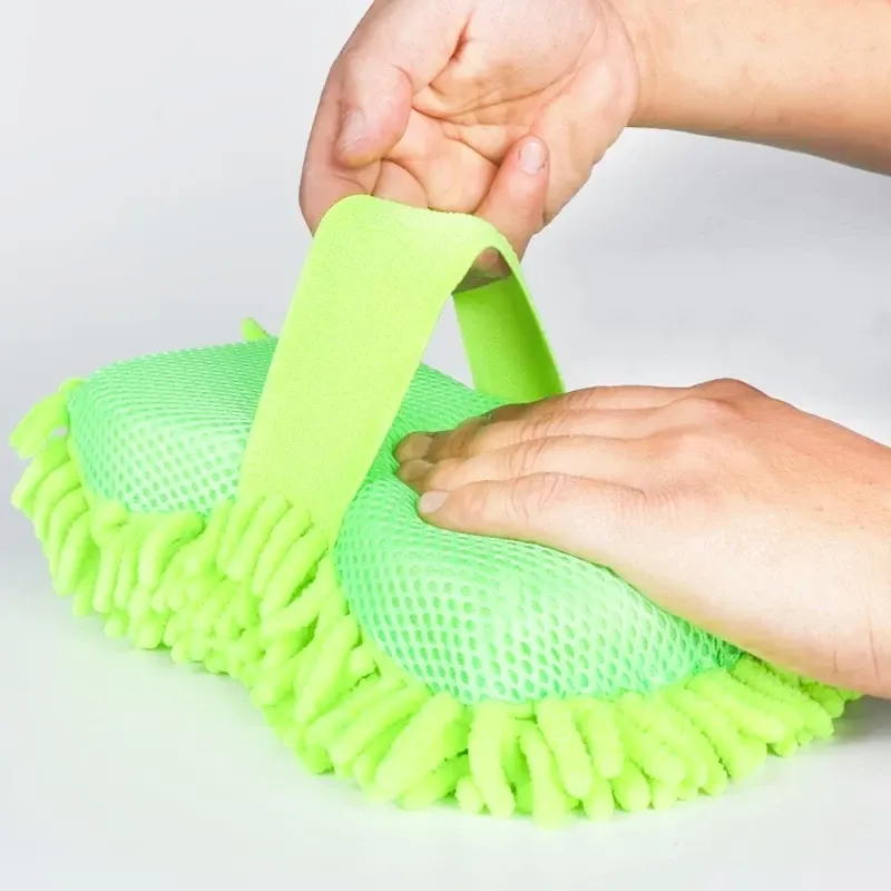 Gant de lavage microfibre pour carrosserie
