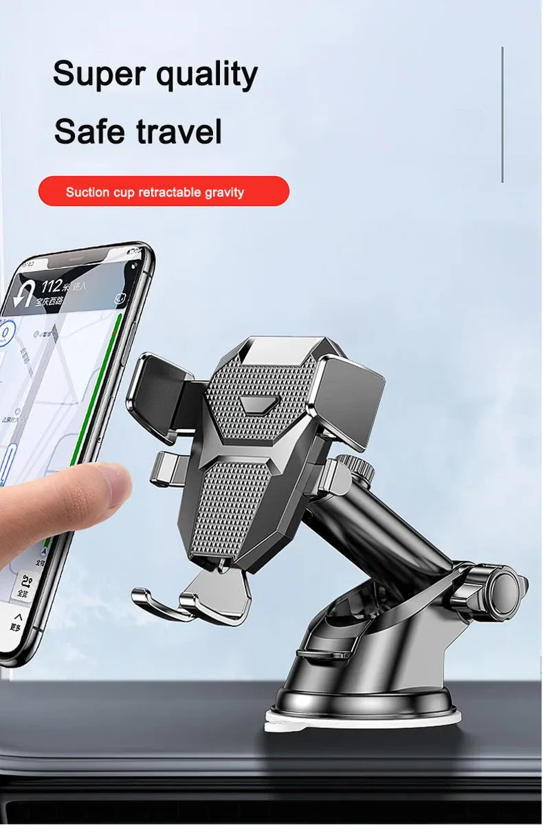 Support de téléphone pour voiture à ventouse